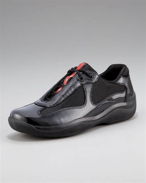 prada leather trainers for women.